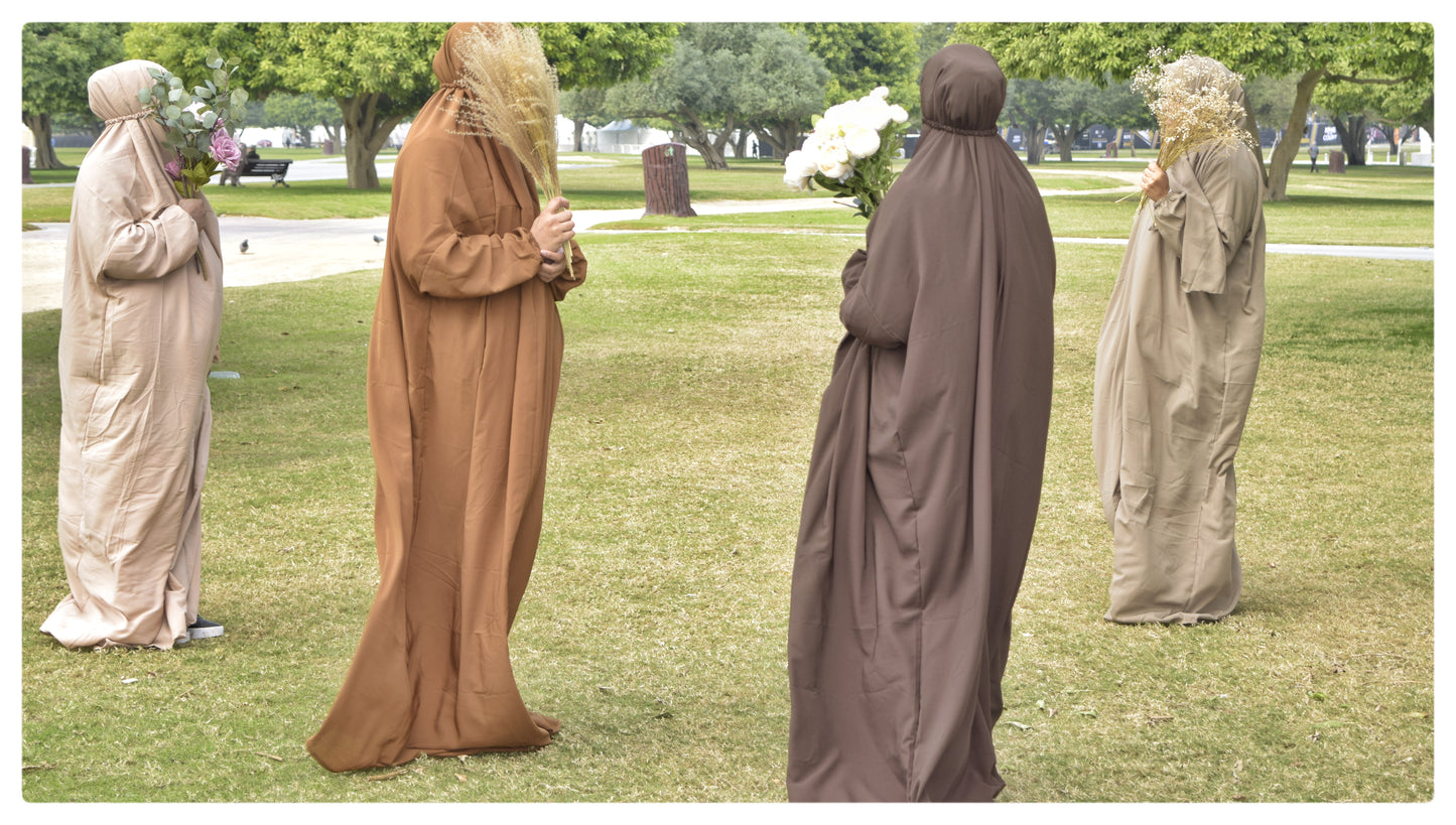 Prayerdress ; plain nude colour