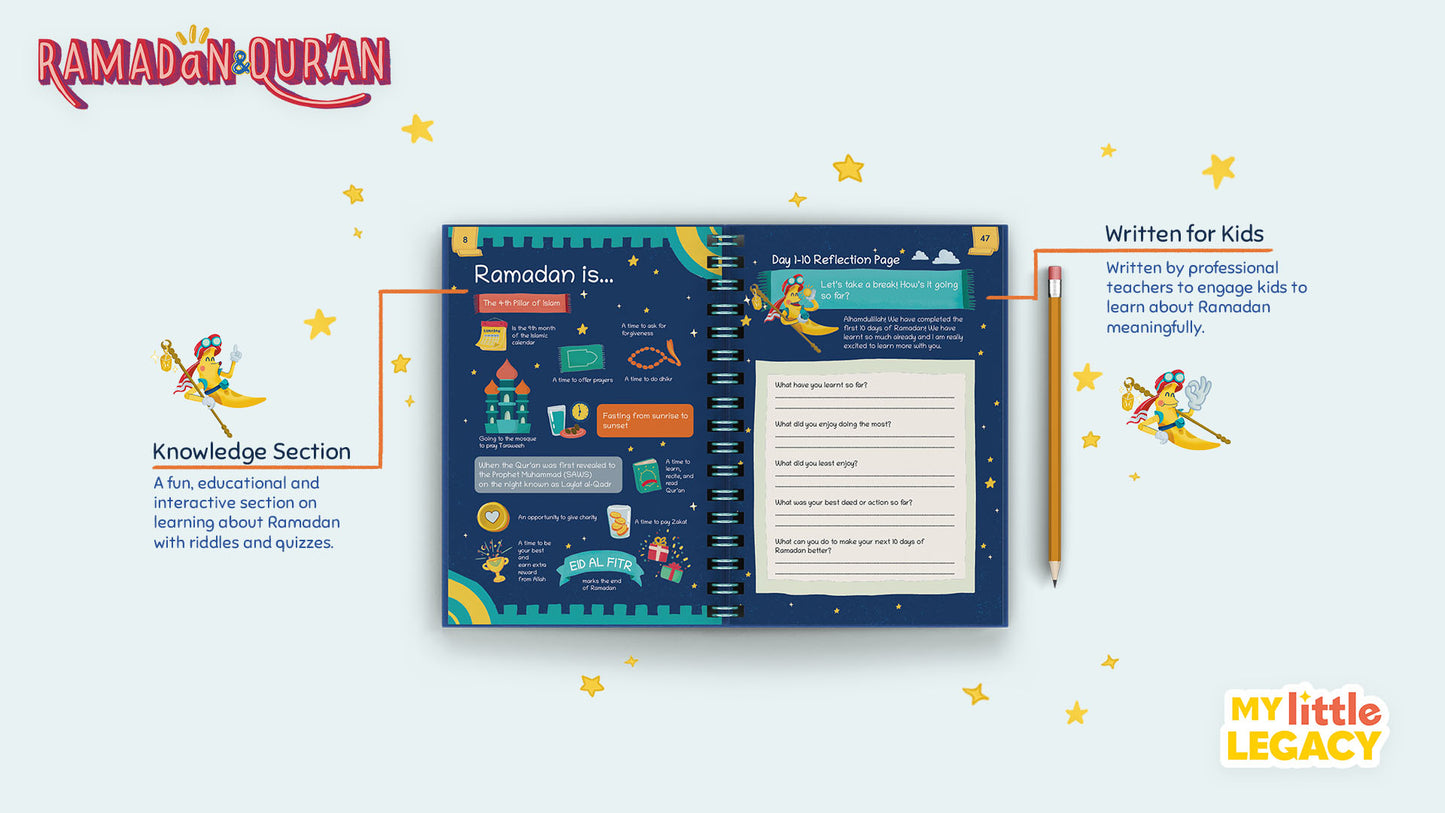 My Little Legacy: Ramadan Kids Journal & Activity Book