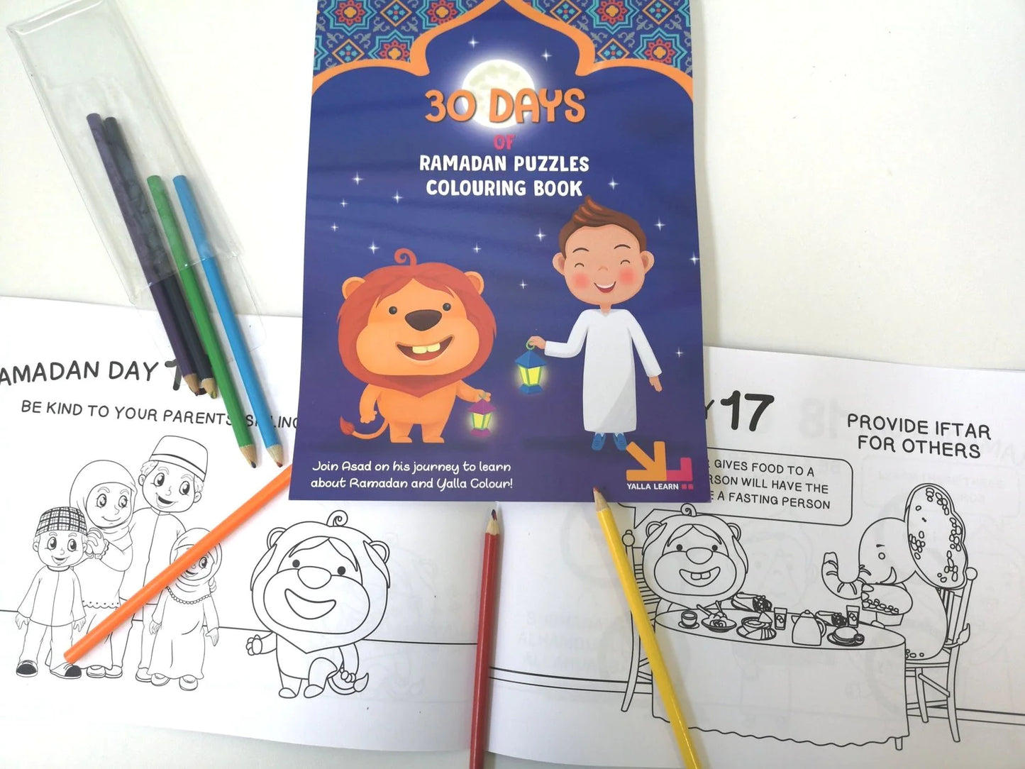 YALLA KIDS 30 Days of Ramadan Coloring Book