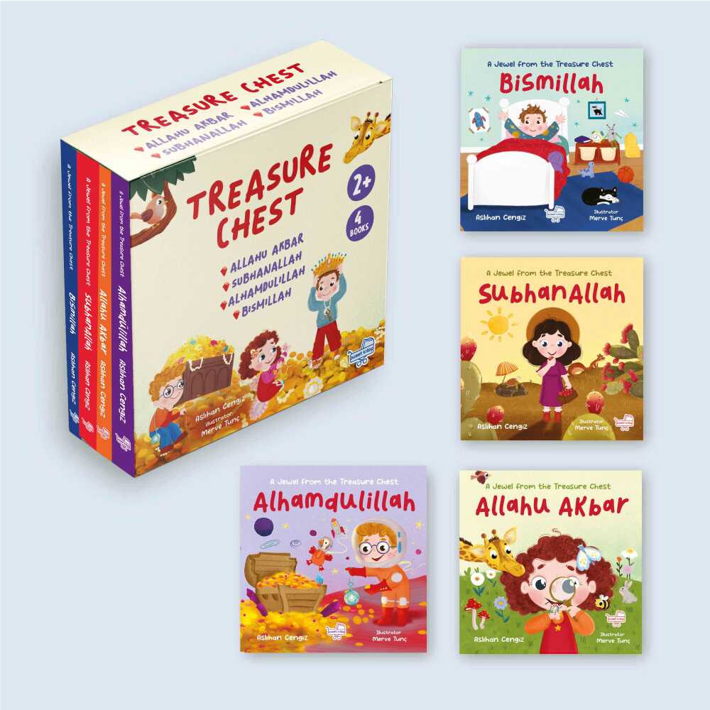 A Jewel from the Treasure Chest – Set 1 (4 Mini Board Books)