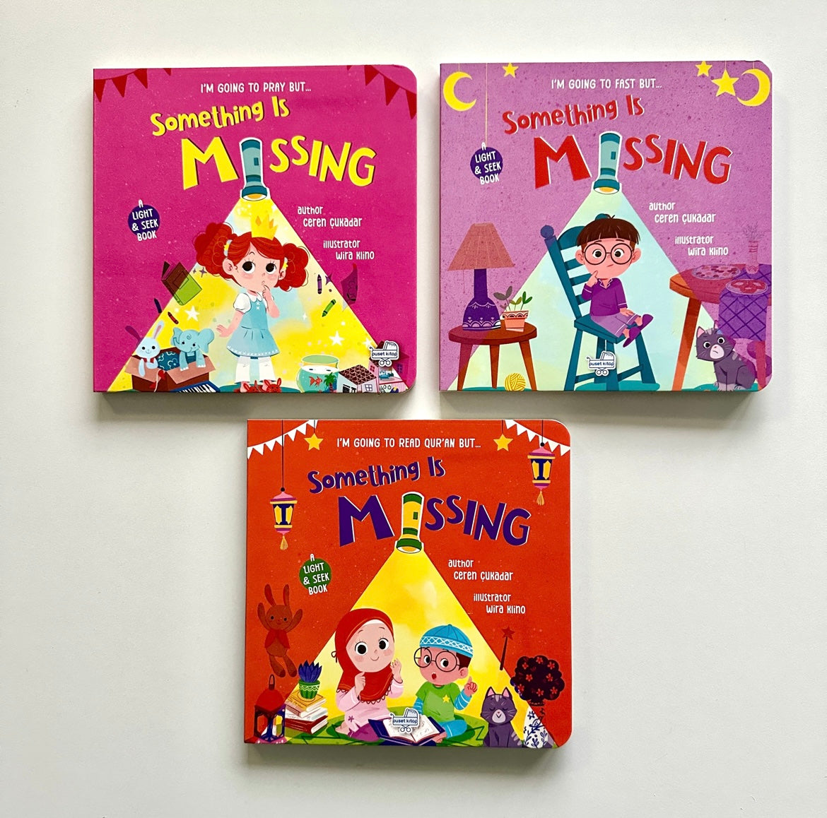 Something Is Missing – Light & Seek Board Book Set