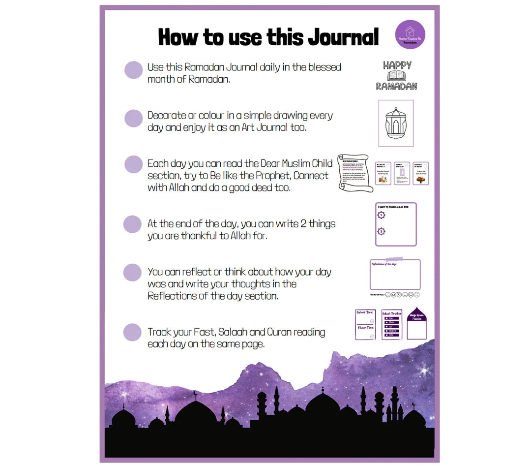 My First Ramadan Journal