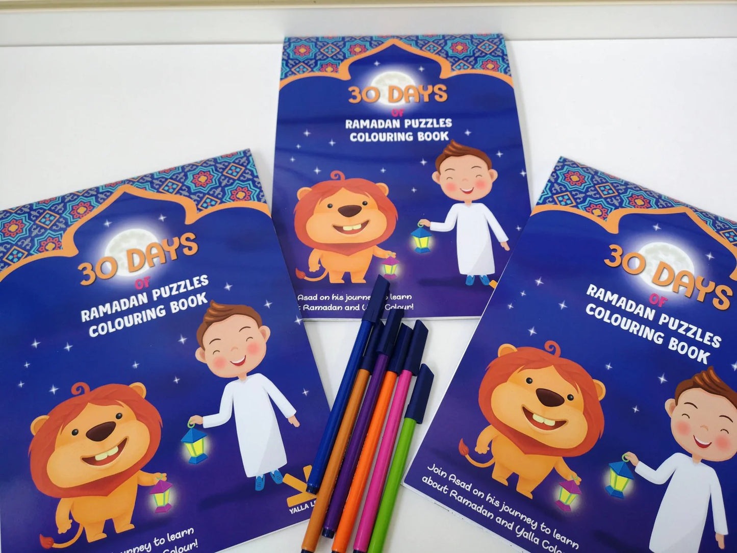 YALLA KIDS 30 Days of Ramadan Coloring Book